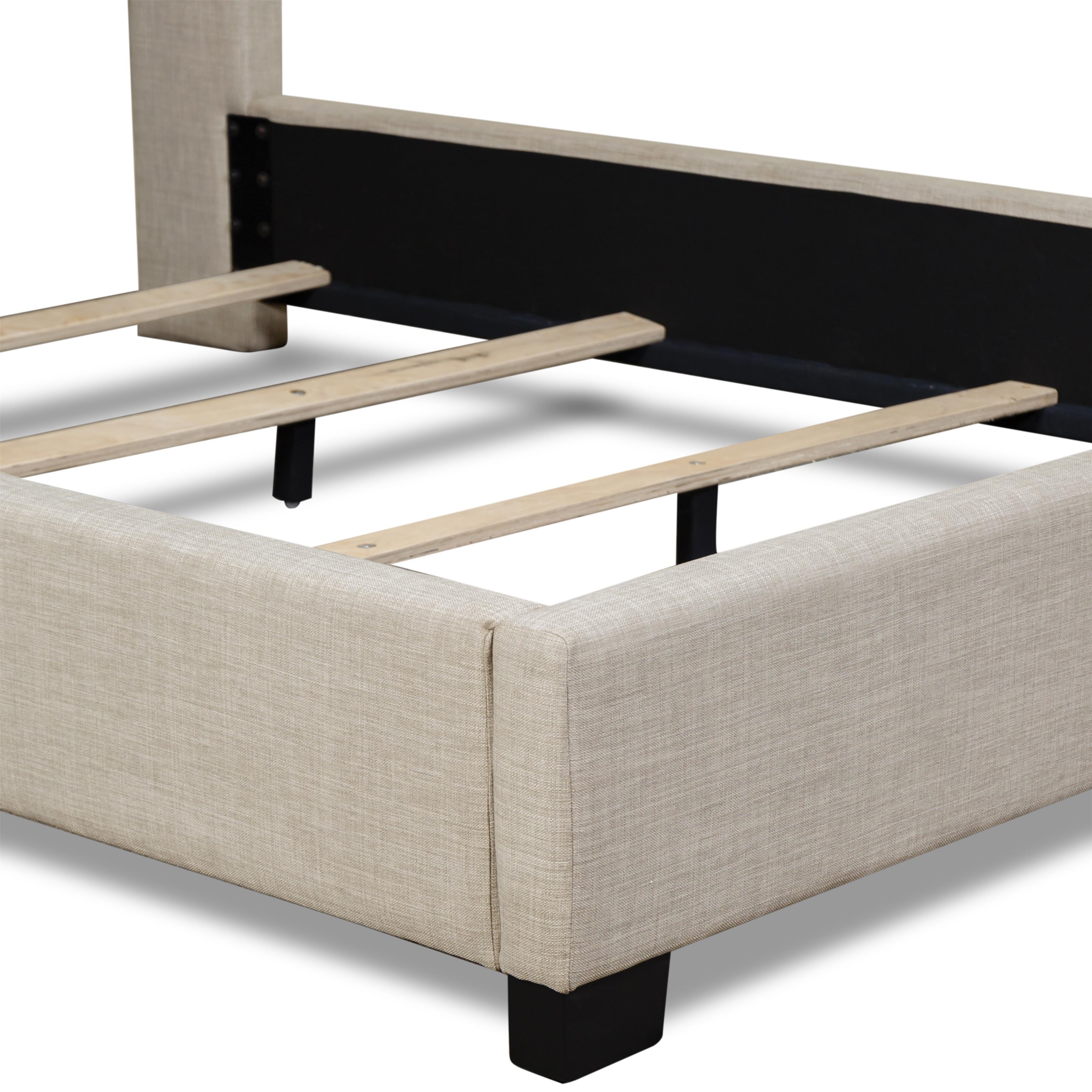 Standard westerly king upholstered bed deals